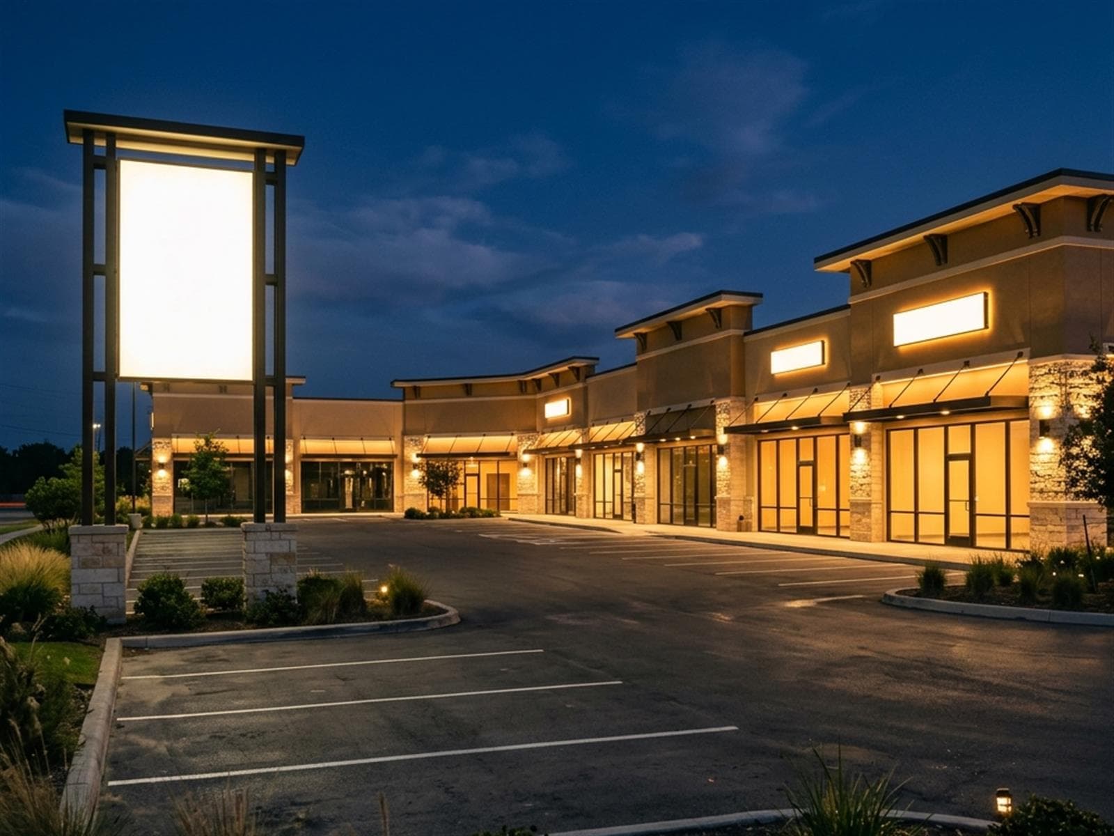 New Commercial & Shopping Centers